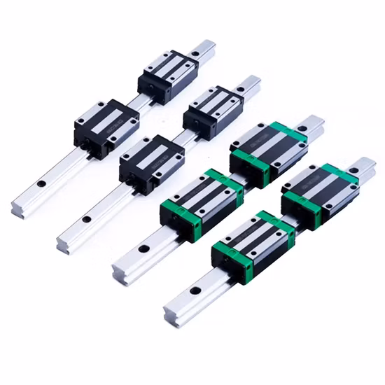 Linear Guide Rails Guideway Bearings Blocks Motion CNC Linear Guide with Flange Block